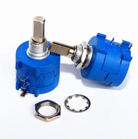 Potentiomètre rotatif à fil bobiné WXD3590, rhéostat 1K 2K 5K 10K 20K 50K 100K Variantes