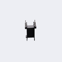 PBT CP fil broche insérée bobine EI28 Horizontal 3 + 3 broches pas 19.7mm transformateur bobine ancienne avec couvercle moule d'injection plastique