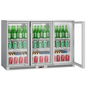 Refroidisseur de boissons en acier inoxydable à <span class=keywords><strong>3</strong></span> <span class=keywords><strong>portes</strong></span> sous le comptoir pour bière - Product Image 2