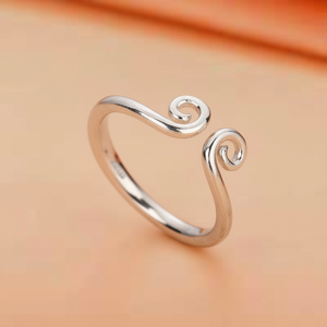 Commercio all'ingrosso Trending oro rosa placcato anelli elegante stile coreano stella drago e rosa Design minimalista per le ragazze - Product Image 1