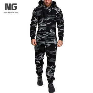 <span class=keywords><strong>Tute</strong></span> da <span class=keywords><strong>uomo</strong></span> in pile caldo invernale all'ingrosso <span class=keywords><strong>tute</strong></span> da <span class=keywords><strong>uomo</strong></span> con Design Casual con cerniera in tinta unita personalizzate - Product Image 4