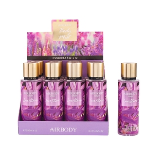 Caja de exhibición de 250ML Serie Magic Love Fragancia natural Piel Hidratante Piel Perfume corporal para mujer Spray. - Product Image 2