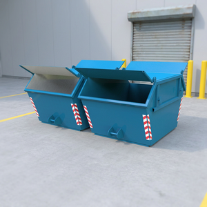 Contenedor de Basura Industrial Personalizado BDB P32 Resistente a la Lluvia, Contenedor de Residuos de 2M3, Maquinaria para el Tratamiento de Residuos con 1 Año de Garantía - Product Image 3