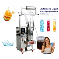Machine de remplissage automatique de liquides pour eau, jus, bâtonnets glacés, boissons, sachets et pochettes