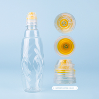 Tapones de rosca personalizables de 28mm para botellas de agua mineral Diseño antiderrames de PE/PP de grado alimenticio con colores y logotipos personalizados
