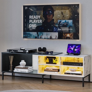 Mueble de TV Flotante GRS, Soporte de Televisión de Madera <span class=keywords><strong>para</strong></span> Montar en la Pared, <span class=keywords><strong>Muebles</strong></span> de Sala de Estar 2022 <span class=keywords><strong>para</strong></span> el Hogar y Hoteles - Product Image 3