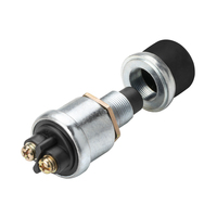 Daiertek – interrupteur de démarrage momentané du moteur à 2 broches, 20a, 12vdc, klaxon, bouton poussoir, pour bateau marin, voiture