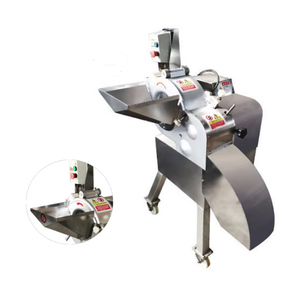 Machine de découpe automatique commerciale pour légumes frais (laitue, ail, oignon) - Hachoir, trancheuse, coupe-dés - Product Image 6