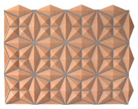 Nouvelles textures écologiques ignifuges et imperméables pour la décoration intérieure/extérieure d'hôtels, panneaux muraux en pierre artificielle PU.