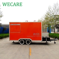 Wecare Street Mobile Chariots de nourriture et remorque de nourriture Mini camion de nourriture entièrement équipé à vendre aux États-Unis