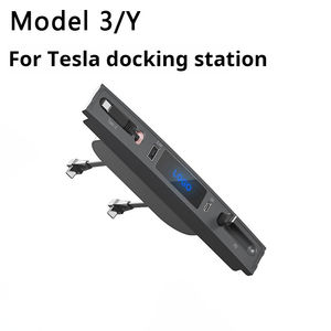 Chargeur de voiture électrique rapide avec type-<span class=keywords><strong>c</strong></span> et port <span class=keywords><strong>USB</strong></span> pour <span class=keywords><strong>prise</strong></span> de chargeur de téléphone pratique <span class=keywords><strong>Tesla</strong></span> - Product Image 3