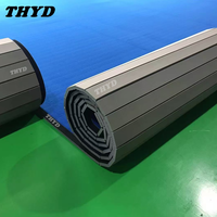 Tapis de gymnastique THYD CUSTOM en mousse XPE haute densité, antidérapant et portable