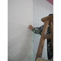 Revêtement mural souple ignifuge en porcelaine à motif éventail – Panneau décoratif en pierre souple, pierre culturelle pour extérieur