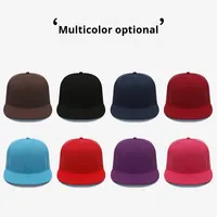 Chapeaux Hip-Hop Unisexe sur mesure Casquette de baseball à bord plat en 100% polyester avec broderie de logo personnalisé