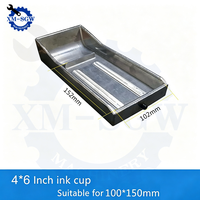 Bak Tinta Aluminium Cor SGW untuk Mesin Cetak Pad, Anti-Korosi, Tangki Tinta Terbuka, Suku Cadang untuk Mesin Cetak Pad