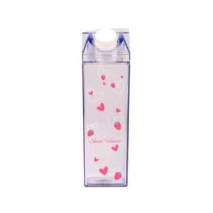 Plastic <b>Clear</b> Ready Stocks Bulk <b>With</b> Stickers 17 Oz 500 Ml 1000 Ml 500 Ml Milk Carton Water Bottle - Product Image 2