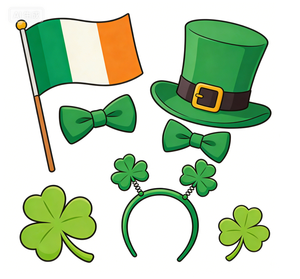 Nouveaux autocollants de tatouage pour la Saint-Patrick <span class=keywords><strong>2026</strong></span>, prix de gros, 3 feuilles/paquet avec 12 motifs uniques. - Product Image 6