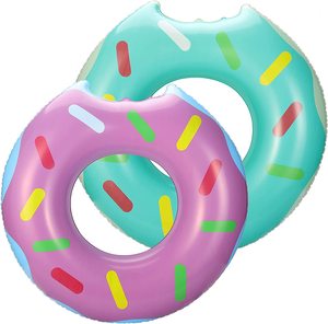 Enfants et adultes eau amusant <span class=keywords><strong>piscine</strong></span> gonflable flotteurs dessin animé <span class=keywords><strong>peinture</strong></span> été beignet <span class=keywords><strong>piscine</strong></span> anneau <span class=keywords><strong>plage</strong></span> fête jouets - Product Image 4