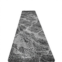 Thick Cushioned Anti-Fatigue Kitchen Floor Mats Waterproof Marble Pattern Non-Slip Padded Runner Rug for Front Sink