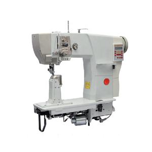 QK-591 Automatische Computergesteuerte Einnadel-Rollfuß-Säulenindustrienähmaschine mit Doppelsteppstich - Product Image 1