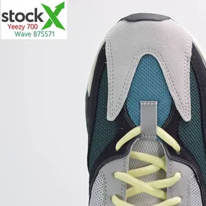 Stok X Merek Yzy Zapatos Waverunner Yeezy 700 V1 V2 Gelombang Pelari Olahraga Lari Sepatu Pria dengan Kotak & Logo