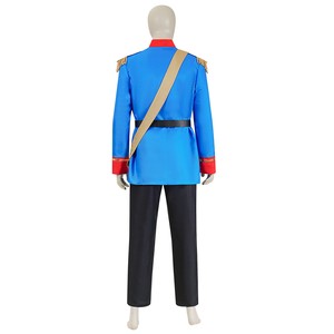 Costume da Principe Azzurro per Uomo, Giacca Blu Reale Britannica per TV e Cinema, Costume di Halloween per Adulti in Poliestere - Product Image 5