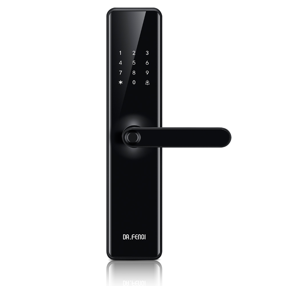 Наружная деревянная дверь NFC smart lock для квартиры