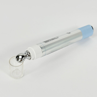 Tube cosmétique 3-en-1 en alliage de zinc avec logo personnalisé, vide, pour brillant à lèvres et sérum pour les yeux, emballage en plastique et aluminium pour soins de la peau
