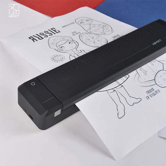HPRT MT800 Portable A4 Paper Thermal Transfer Mobile Documents Printer Office Use