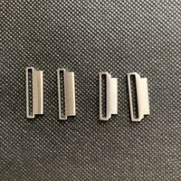 18mm 20mm 22mm 316l Adaptor Konektor Tali Jam Tangan Logam Stainless Steel untuk Fibit Versa untuk Samsung Galaxy Watch