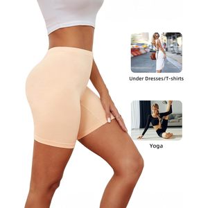 Ropa Interior Moldeadora sin Costuras para Mujer, Tipo Boy Shorts, Control Ligero, Tela Jersey, Color Nude - Product Image 5