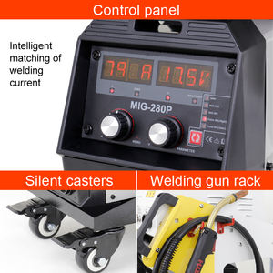 Machine à souder <span class=keywords><strong>MIG</strong></span> <span class=keywords><strong>MAG</strong></span> TIG MMA MINI ARC sans gaz CO2 approuvée CE pour l'acier - Product Image 4