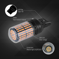 MOXI IOL prix d'usine nouvelle voiture lumière LED 7440-144SMD-3014 Auto lampe frontale avec frein arrière clignotant Rock Lights"