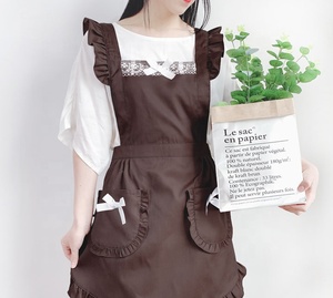 Tạp Dề Nữ Thời Trang Cổ Điển Đáng Yêu, Tạp Dề Tán Tỉnh, Có Túi, Họa Tiết Màu Đen, Làm Quà Tặng Ngày Của Mẹ - Product Image 6