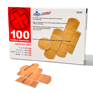 <span class=keywords><strong>แผ่น</strong></span>ปิดแผลเกรดทางการแพทย์ชนิดหนาพิเศษ PP+PE 100 ชิ้น ระบายอากาศได้ <span class=keywords><strong>กัน</strong></span><span class=keywords><strong>น้ำ</strong></span> ช่วยห้ามเลือด สำหรับใช้ในชีวิตประจำวันที่บ้าน - Product Image 3