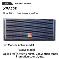 Sistema de Sonido Profesional para DJ TA Audio System, Sistema de Línea de Arreglo de 8 Pulgadas