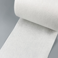 Umwelt lösliche Algen faser Vliesstoff Medizinischer Verband Biologisch abbaubare Verpackung Wund versorgung Hygienische Produkte Filtration medien