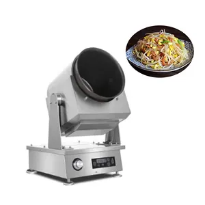 Automatic High Capacity Meat Cooking Machine Stir Industrial Cooking Mixer Machine Induction Cooker