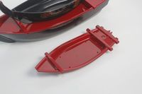 Équipement de restaurant japonais Plateau de service Décoration Bateau à sushi en plastique
