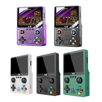 X6 konsol Game genggam desain baru, konsol Game genggam 64gb Arcade, layar 3.5 inci, Joystick, Game ganda genggam
