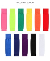 En stock : Manchon de compression pour mollet et protection de jambe, sans pied, pour jeunes et hommes, pour le football