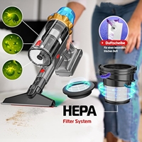Aspirateur intelligent pour atelier, super aspiration 32000PA, aspirateur de haute qualité avec écran tactile LED, A34D