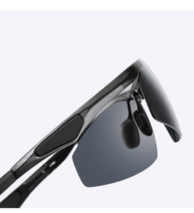 Style sportif cyclisme en plein air haute qualité étranger magnétique coloré lunettes femmes et hommes aluminium magnésium lunettes de soleil polarisées - Product Image 5