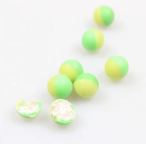 Color personalizado en polvo relleno calcio bentonita 0,68 calibre bolas de pintura para la defensa del hogar - Product Image 1