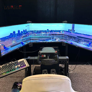 Langle Offres Spéciales Supports de Moniteur Simples et Triples en Alliage d'Aluminium 4080 pour Équipements de Jeu, Simulateurs de Course et Cockpits - Product Image 5