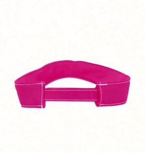 Unisex Custom <b>Summer</b> Outdoor UV Protected Embroidered <b>Straw</b> Polyester <b>Hats</b> Colorful PVC Transparent Sun Visors for Sports - Product Image 3