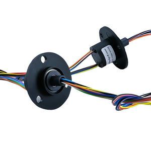 중공 로터리 12-와이어 캡슐 슬립 링 전기 접점 및 접촉 재료용 전도성 조인트 커넥터 - Product Image 6