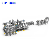 SOPHON Industrielle Großanlage zur Pulvermetallurgie aus Edelstahl, Hartlegierungssystem, automatische Förderband-Mischlinie, Batterie /CE