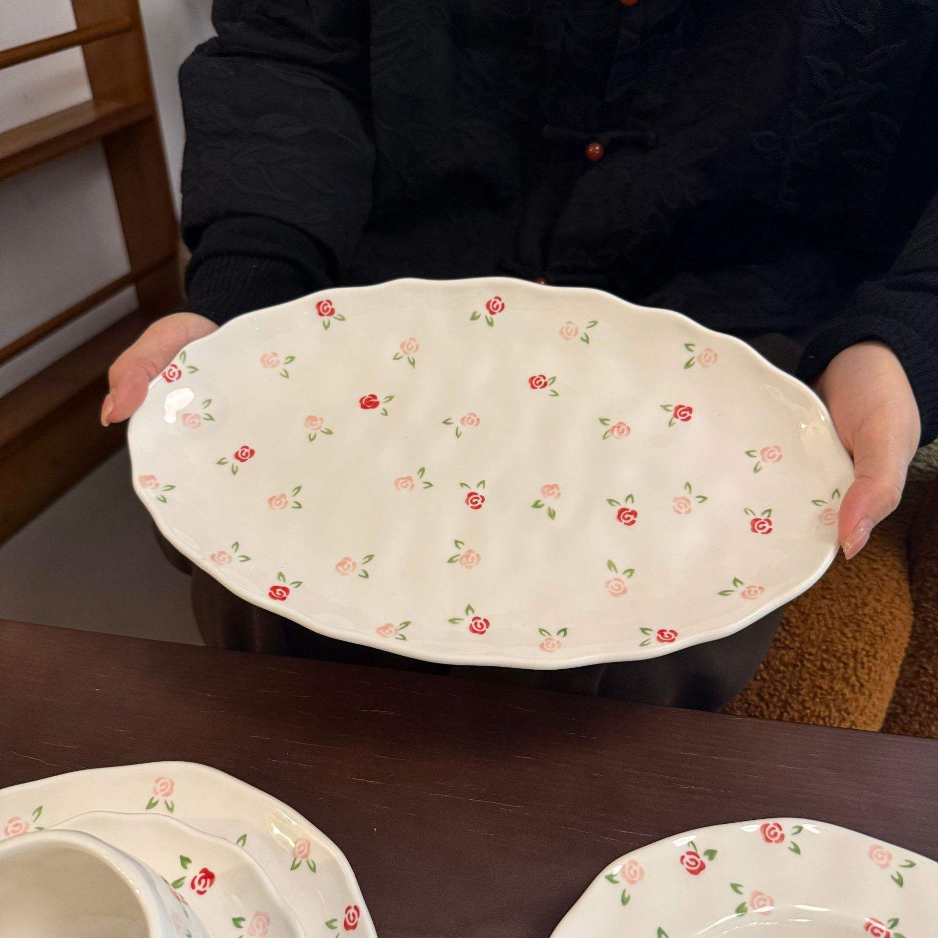 30.5*18*2.5cm Oval Plate