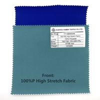 Tissu en velours côtelé 100% polyester avec revêtement en TPU hautement extensible et Lucency imperméable pour rideau et sac de vêtement/veste pour filles